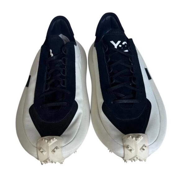 Adidas Y-3  Makura Core White Black Sport Style Sneakers Shoes Men Size 12.5 main image 9